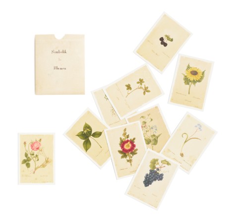 Postkartenset Simbolik der Blumen