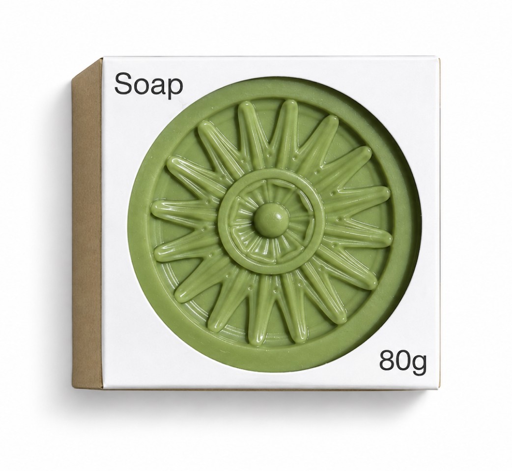 Otto Wagner Seife verpackt